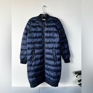 Aritzia | TNA | Chalet Super Light Long Bomber | S | EUC